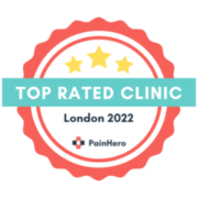 Top Rated Clinic London 2022 Badge.